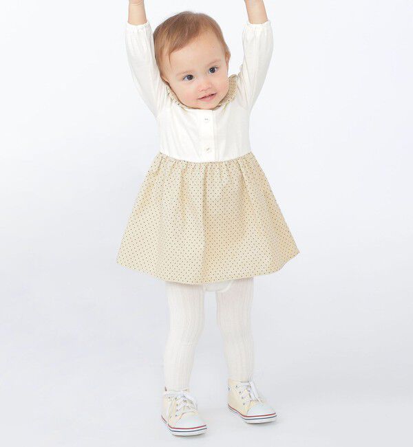 SHIPS KIDS「SHIPS KIDS:80～90cm / ドット カラー ワンピース」|ワンピース|