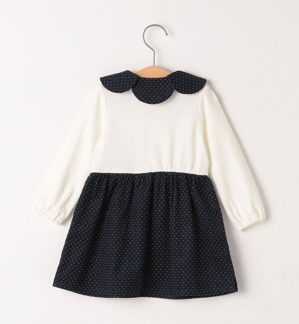SHIPS KIDS「SHIPS KIDS:80～90cm / ドット カラー ワンピース」|ワンピース|