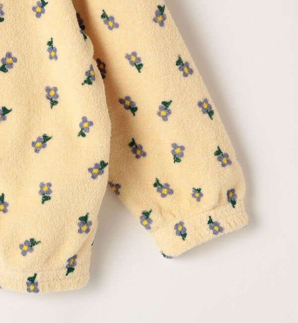 SHIPS KIDS「BOBO CHOSES:80～90cm / PANSY FLOWER ZIP SWEATSHIRT」|パーカー|