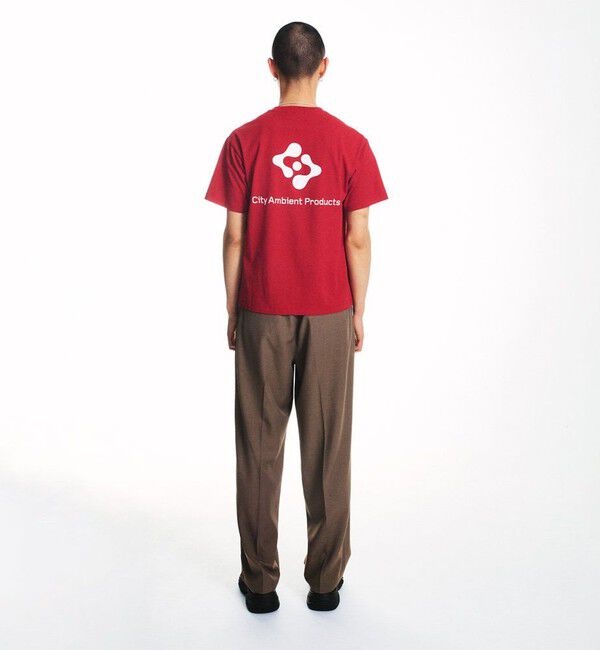 SHIPS「City Ambient Products: ツイル 2タック ワイド スラックス」|スラックス|