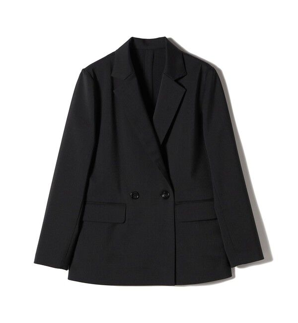 SHIPS for women「〈手洗い可能〉ツイル ダブル ジャケット（セットアップ対応）」|テーラードジャケット|