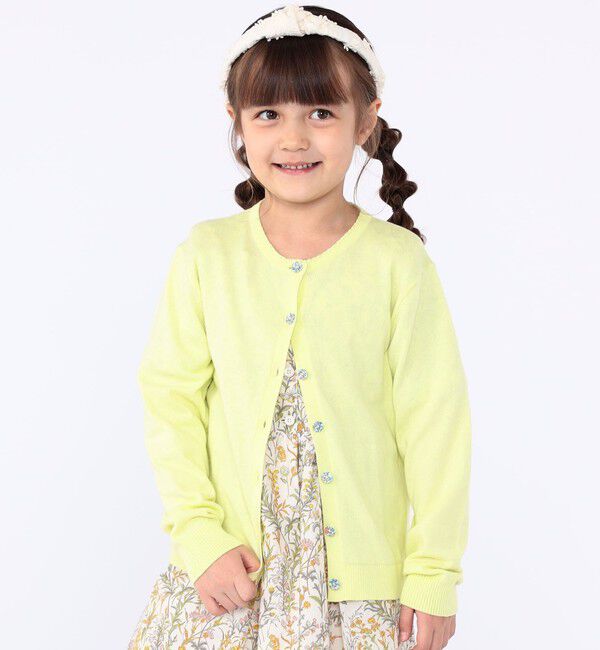 SHIPS KIDS「SHIPS KIDS:100～130cm / リバティ カーディガン」|カーディガン|