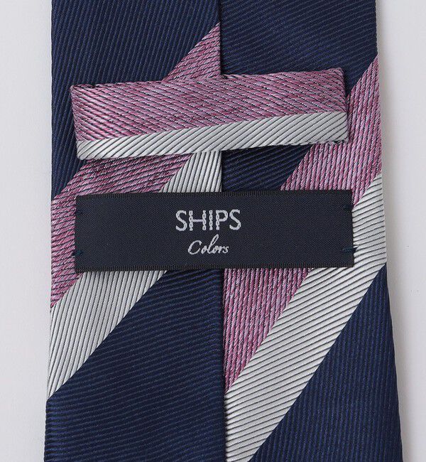 SHIPS Colors 「SHIPS Colors:シルク ストライプ ネクタイ 2◇」|ネクタイ・蝶ネクタイ|