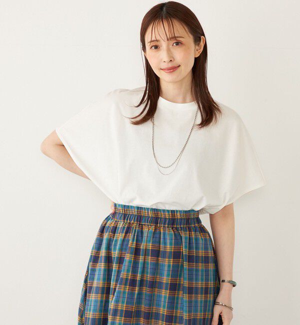 SHIPS Colors 「SHIPS Colors:〈手洗い可能〉ハイツイスト ケープ プルオーバー」|Tシャツ・カットソー|