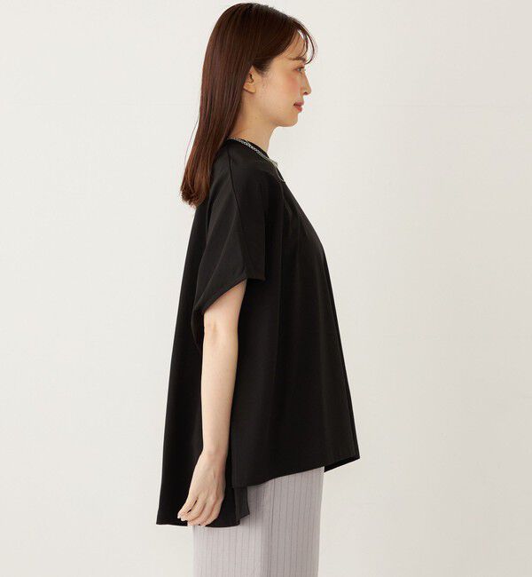 SHIPS Colors 「SHIPS Colors:〈手洗い可能〉ハイツイスト ケープ プルオーバー」|Tシャツ・カットソー|