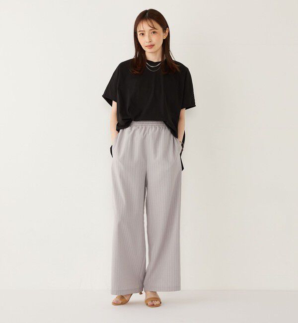 SHIPS Colors 「SHIPS Colors:〈手洗い可能〉ハイツイスト ケープ プルオーバー」|Tシャツ・カットソー|