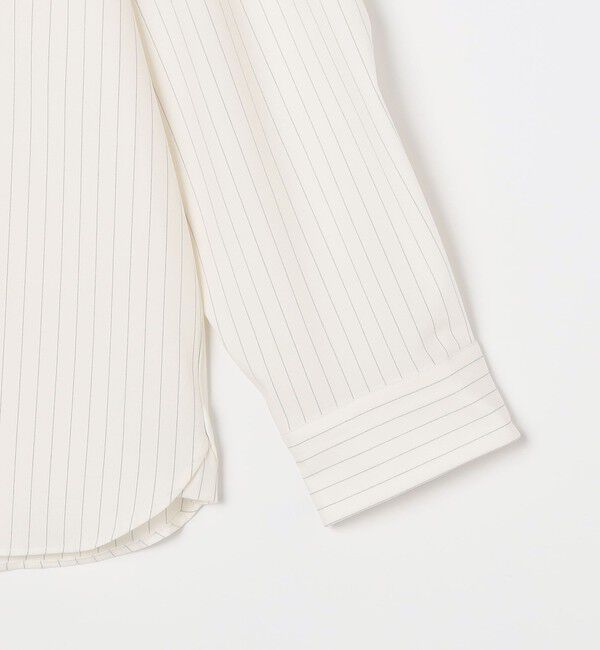 SHIPS any「SHIPS any: LIM BLESS ソリッド/ストライプ レギュラーカラー シャツ(セットアップ対応)◇」|シャツ・ブラウス|