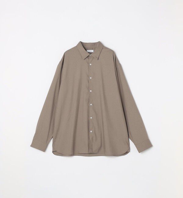 SHIPS any「SHIPS any: LIM BLESS ソリッド/ストライプ レギュラーカラー シャツ(セットアップ対応)◇」|シャツ・ブラウス|