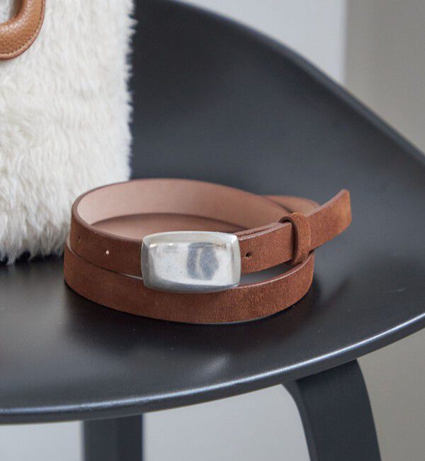 SHIPS for women「LEFIJE: スクエア バックル ベルト」|ベルト|