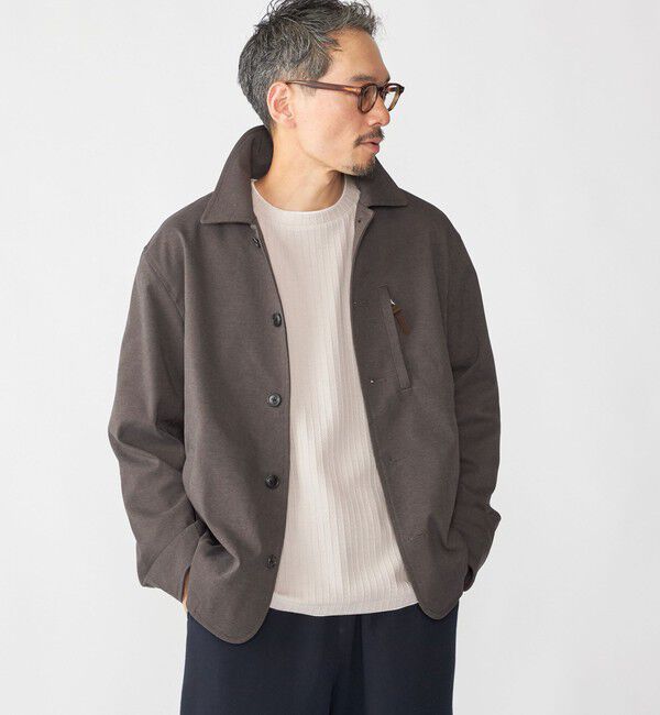 SHIPS「SHIPS: SOLOTEX(R) FULFLAN(R) ユーティリティ ジャケット」|その他|ブラウン