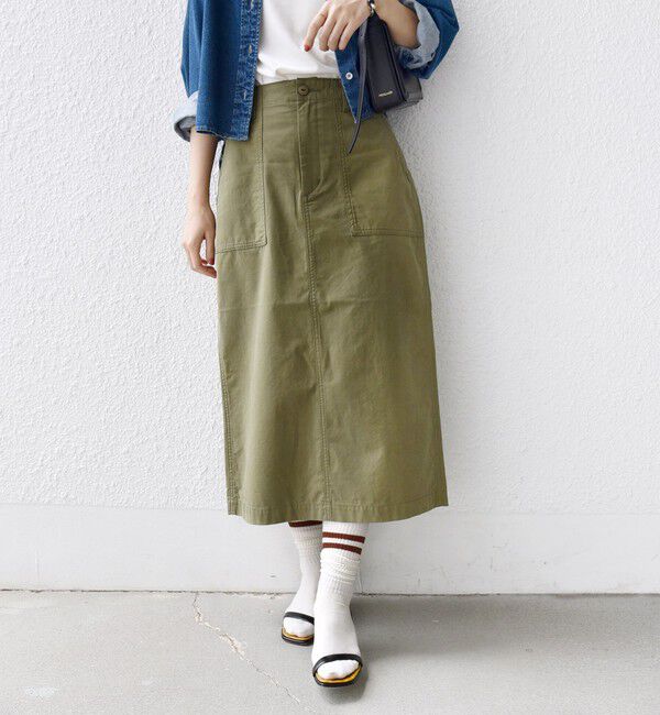 SHIPS for women「【WEB限定】〈洗濯機可能〉ベイカー フレア スカート」|スカート|