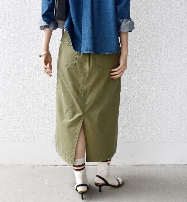 SHIPS for women「【WEB限定】〈洗濯機可能〉ベイカー フレア スカート」|スカート|