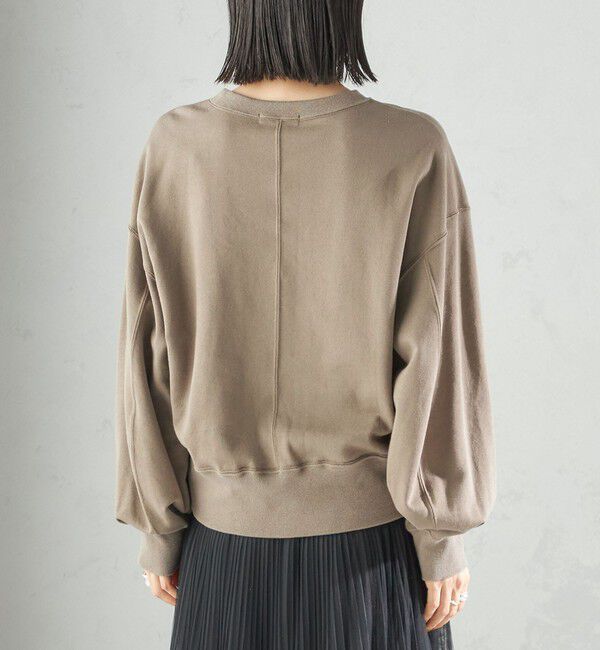 SHIPS for women「ミニ 裏毛 ラウンド ヘム プルオーバー」|スウェット・ジャージ|