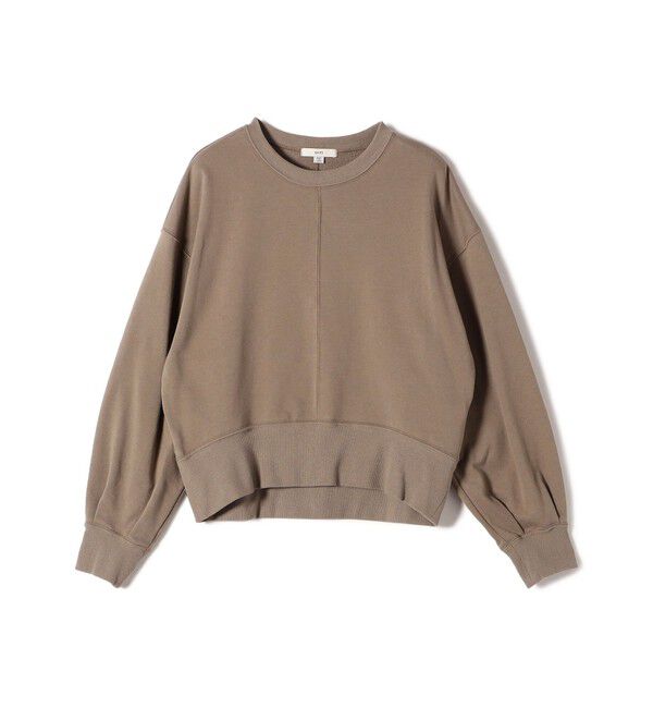 SHIPS for women「ミニ 裏毛 ラウンド ヘム プルオーバー」|スウェット・ジャージ|