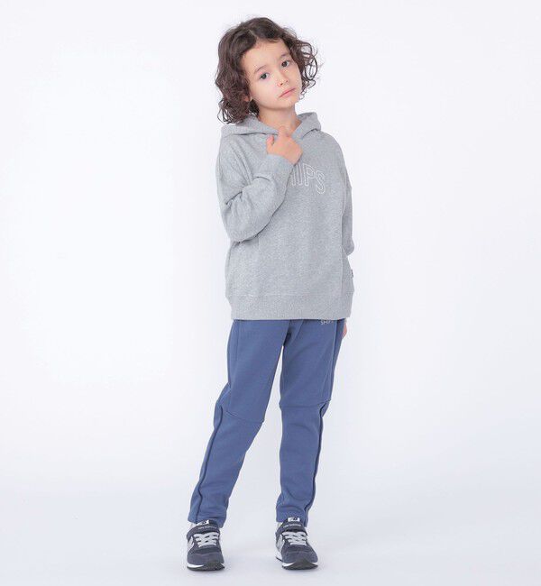 SHIPS KIDS「【WEB限定】SHIPS KIDS:100～160cm / SHIPS ラウンド ロゴ パーカ」|パーカー|