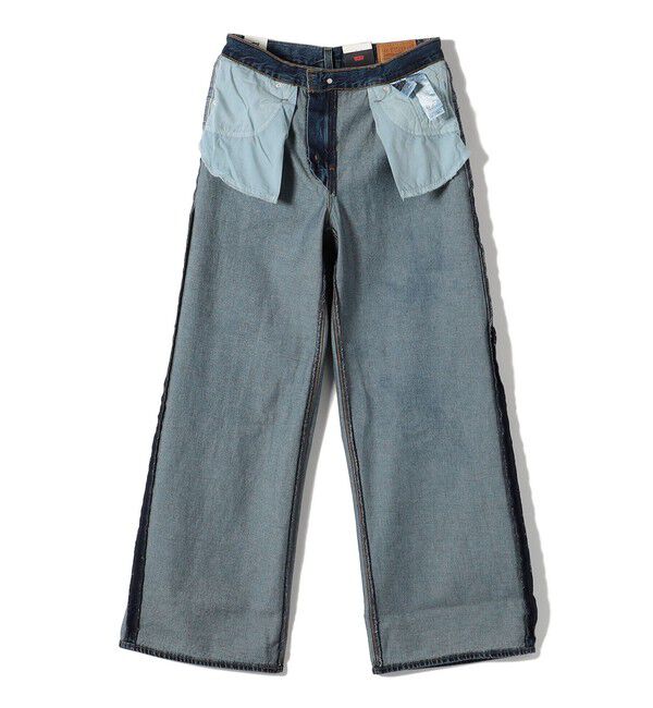 SHIPS for women「Levi&rsquo;s: XL STRAIGHT（ブルー）」|デニム|
