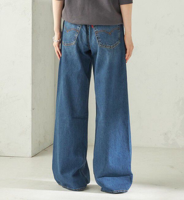 SHIPS for women「Levi&rsquo;s: XL STRAIGHT（ブルー）」|デニム|