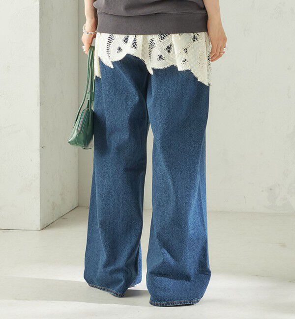 SHIPS for women「Levi&rsquo;s: XL STRAIGHT（ブルー）」|デニム|