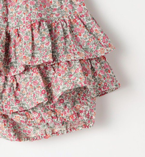 SHIPS KIDS「SHIPS KIDS:70～80cm / フラワー セット ロンパース」|ロンパース|