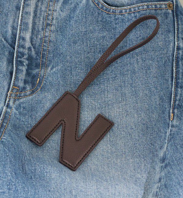 SHIPS for women「《追加予約》【WEB限定】George Cinq:イニシャル チャーム（ブラウン）」|チャーム・キーホルダー|N