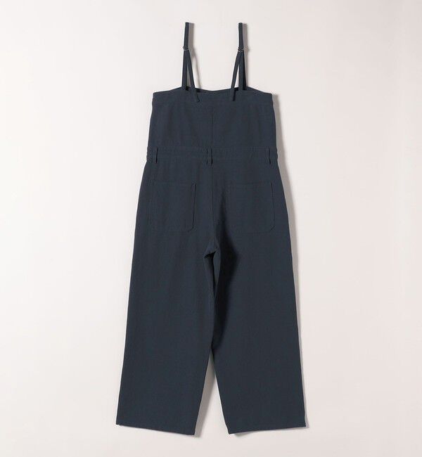 SHIPS any「SHIPS any:〈洗濯機可能〉カルゼ キャミ ワイド サロペット」|オールインワン|