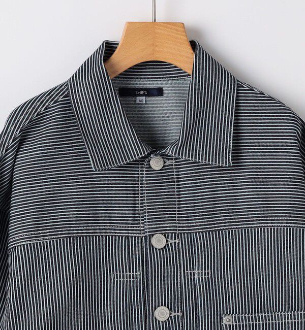 SHIPS KIDS「SHIPS KIDS:140～160cm/ライト デニム ジャケット」|デニムジャケット|