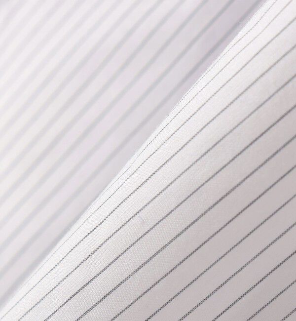 SHIPS for women「〈手洗い可能〉パール モチーフ ボタン フリル ブラウス」|シャツ・ブラウス|