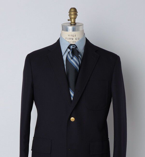 SHIPS「【SHIPS別注】TUDOR ROSES: シルク レップ レジメンタル ネクタイ」|ネクタイ・蝶ネクタイ|