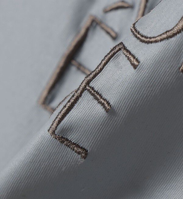 SHIPS for women「【WEB限定】オーガニック コットン ロゴ フレンチスリーブ TEE」|Tシャツ・カットソー|