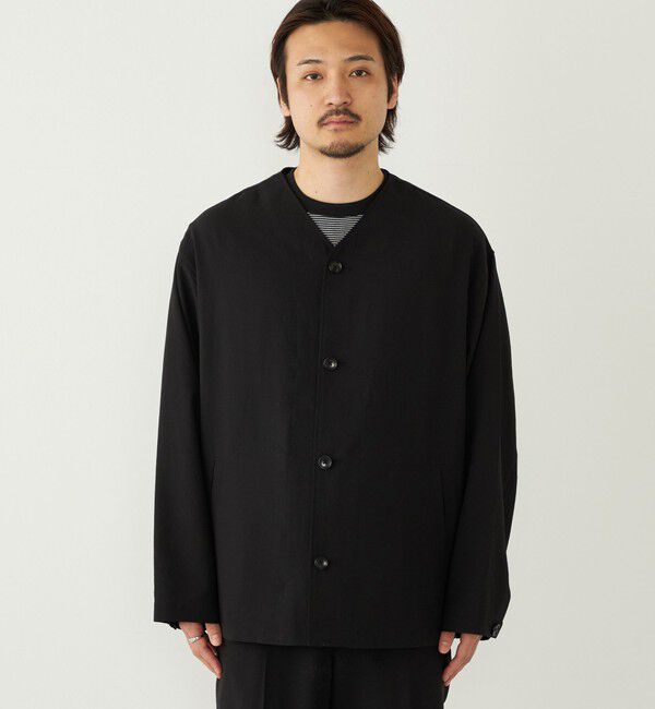 SHIPS Colors 「SHIPS Colors:〈吸水速乾・接触冷感・洗濯機可能〉ドライ ワッシャー シャツ カーディガン◇」|カーディガン|