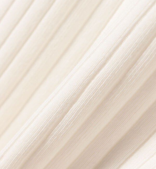 SHIPS any「SHIPS any:〈洗濯機可能〉テレコ リブ バイカラー ショートスリーブ TEE」|Tシャツ・カットソー|