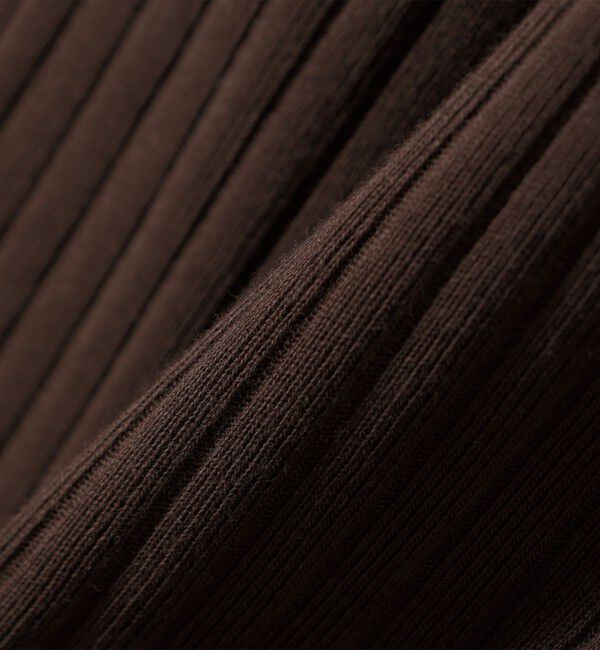 SHIPS any「SHIPS any:〈洗濯機可能〉テレコ リブ バイカラー ショートスリーブ TEE」|Tシャツ・カットソー|