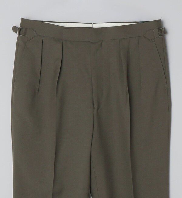 SHIPS「Fumiya Hirano: REGENT トロピカル ウールトラウザーズ」|スラックス|