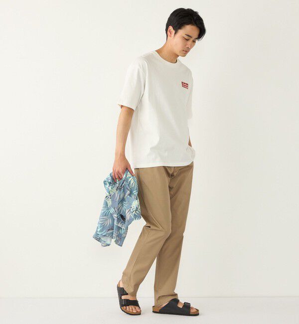 SHIPS Colors 「《予約》SHIPS Colors:〈洗濯機可能〉テーパード ストレッチ ライト チノパンツ◆」|チノ|