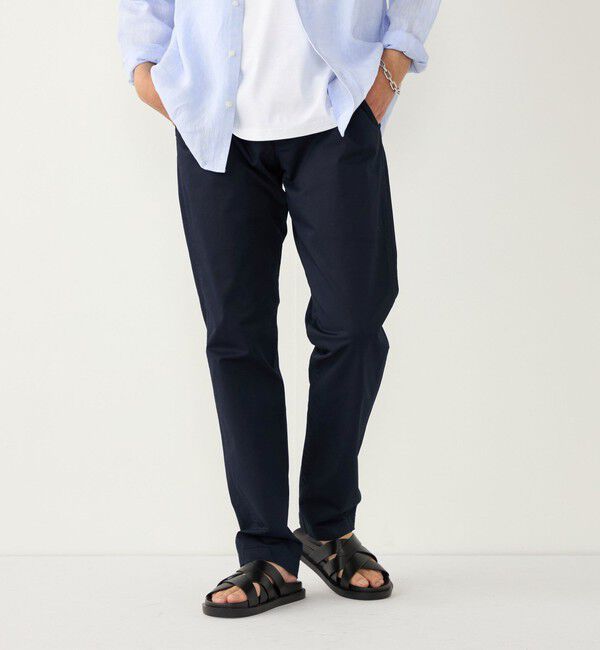 SHIPS Colors 「《予約》SHIPS Colors:〈洗濯機可能〉テーパード ストレッチ ライト チノパンツ◆」|チノ|