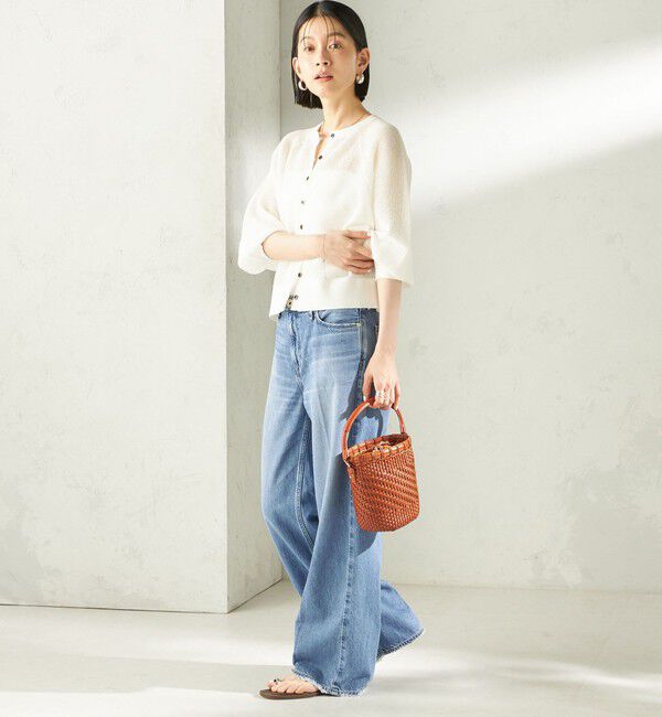 SHIPS for women「《予約》〈手洗い可能〉16G カーディガン」|カーディガン|