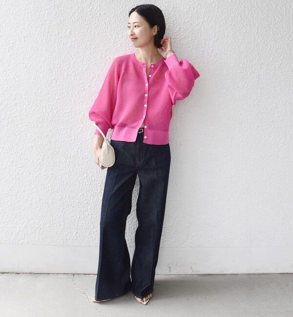 SHIPS for women「《予約》〈手洗い可能〉16G カーディガン」|カーディガン|