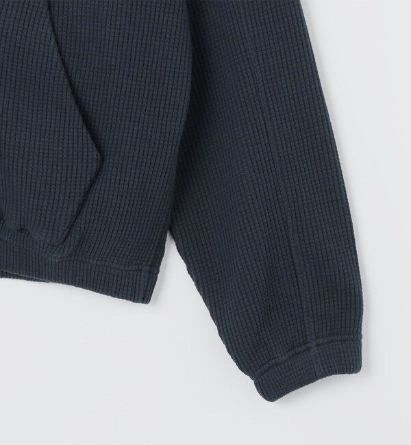 SHIPS「ROA: SUN FADED ORGANIC WAFFLE ZIP UP HOODIE」|パーカー|