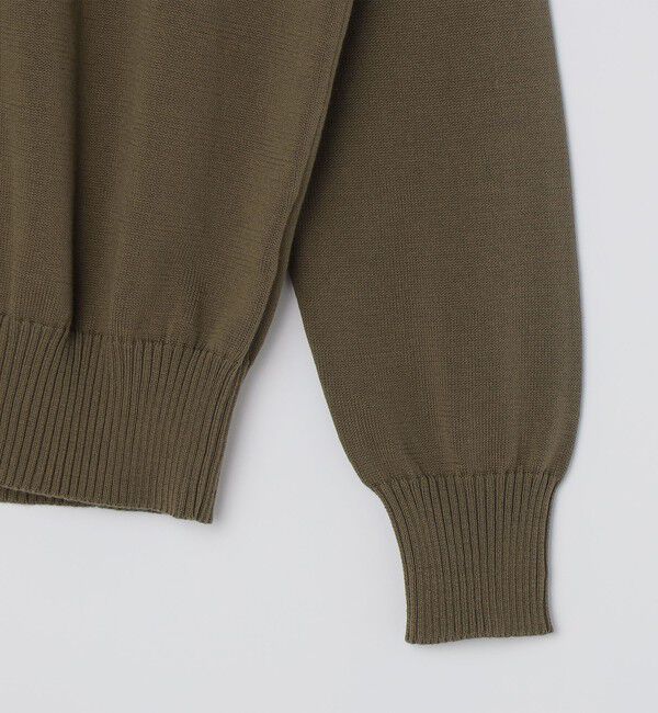 SHIPS「Drumohr: コットン ニット フーディ」|パーカー|