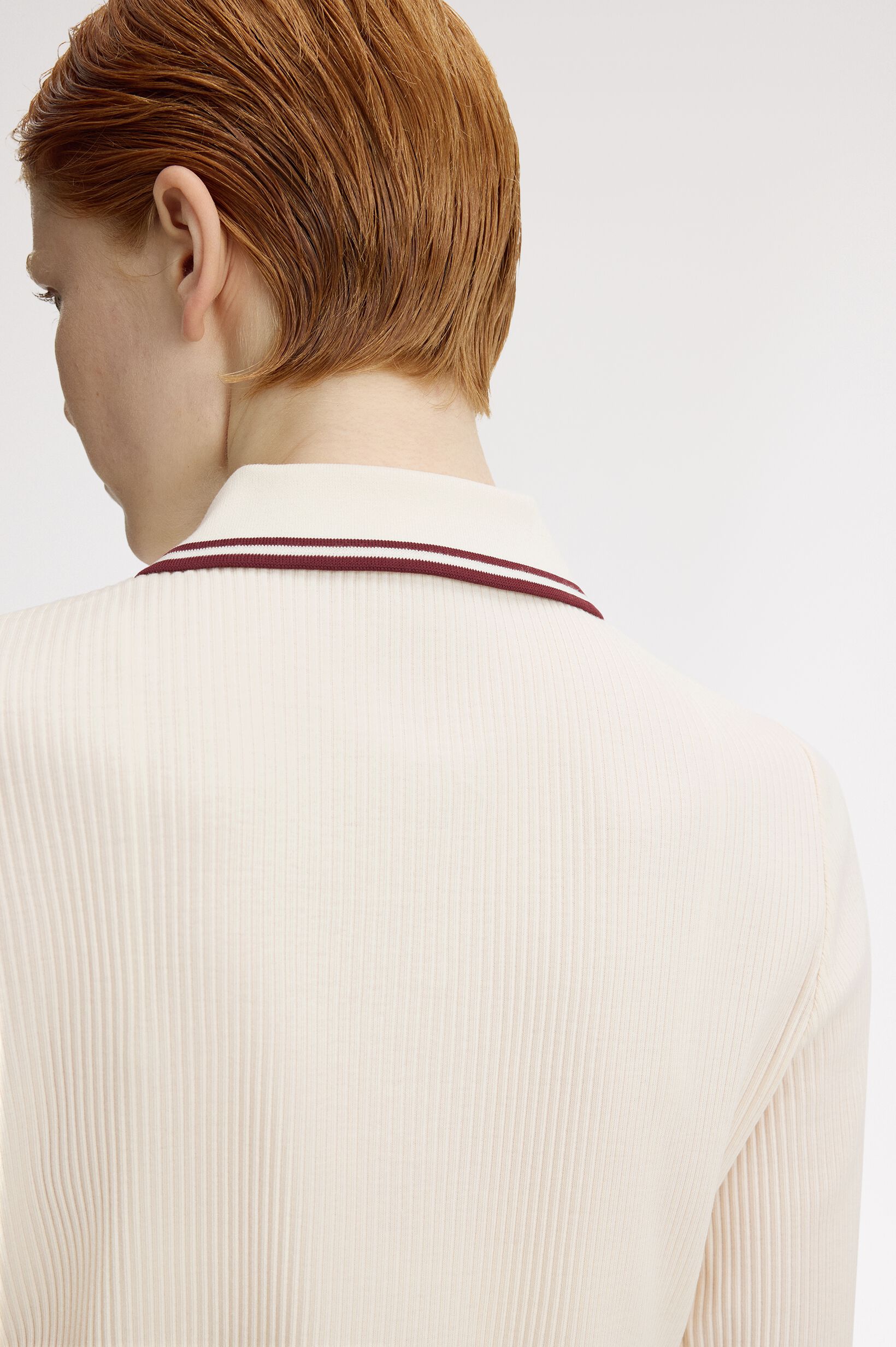 FRED PERRY 「Button Through Rib Polo Shirt」|ポロシャツ|