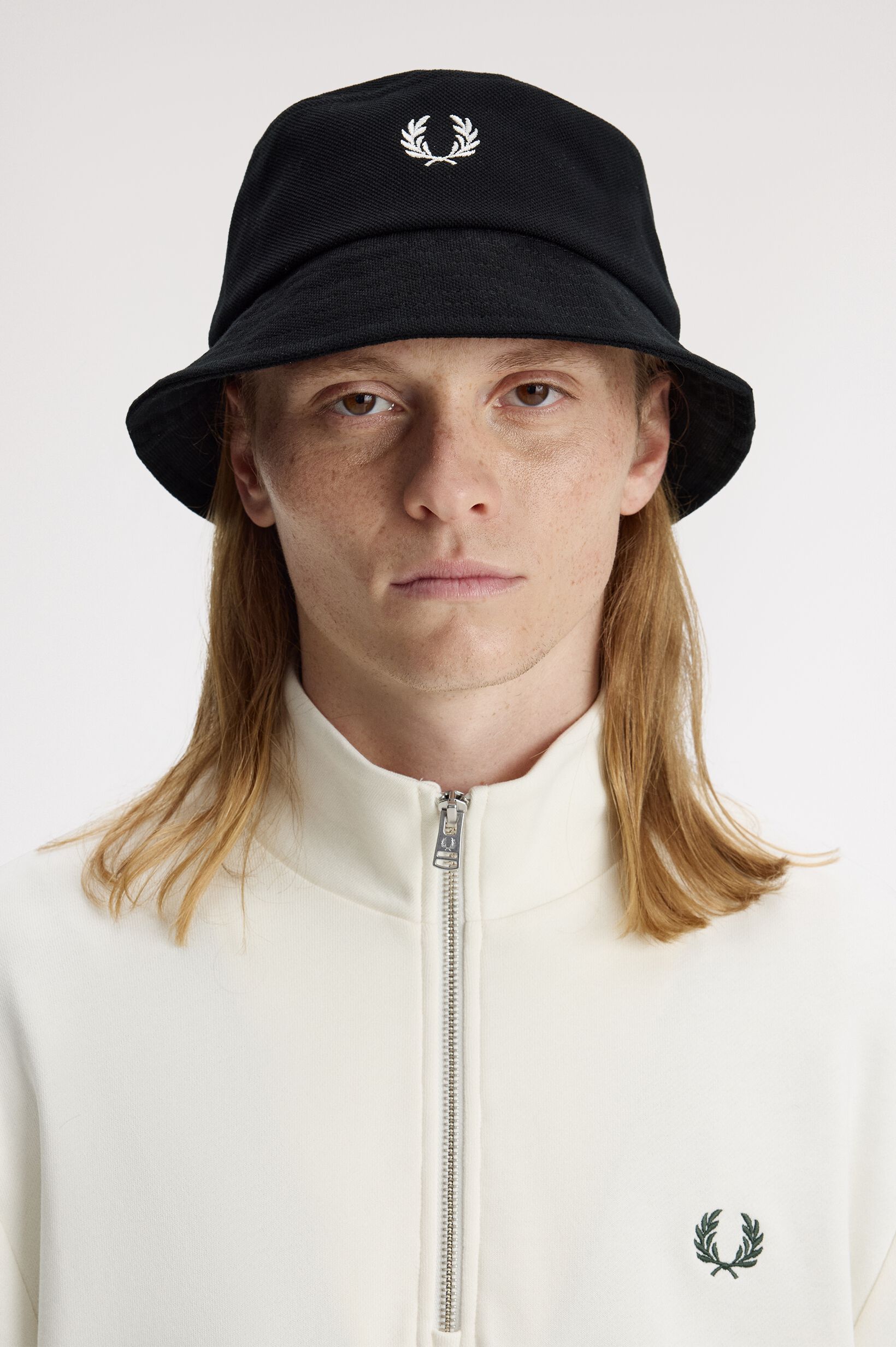 FRED PERRY 「Pique Bucket Hat」|ハット|