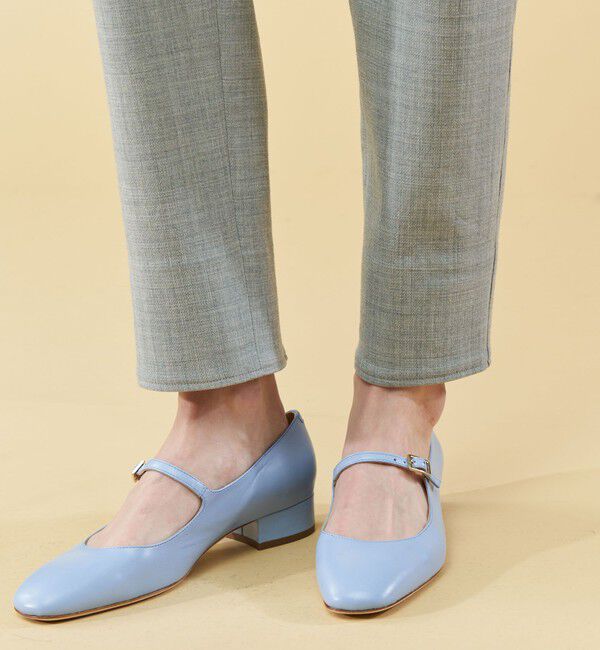 GALERIE VIE「スポンジウール バックスリットパンツ」|スラックス|