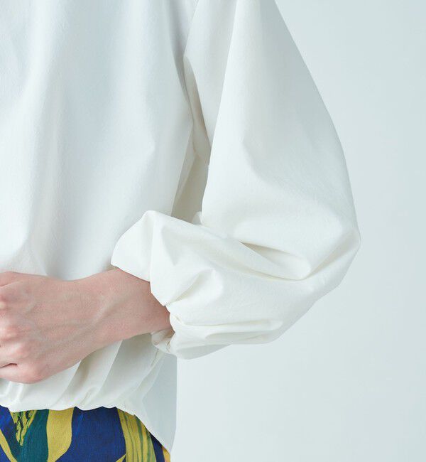 Ballsey「ポリエステルタイプライター ボリュームブラウス」|シャツ・ブラウス|