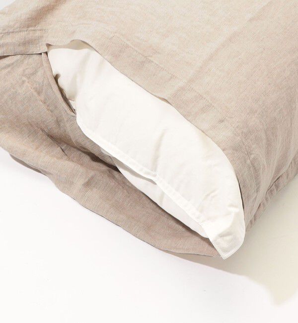 TOMORROWLAND HOME「プレーンリネン クッションカバー（45cm &times; 45cm）」|クッション・クッションカバー|