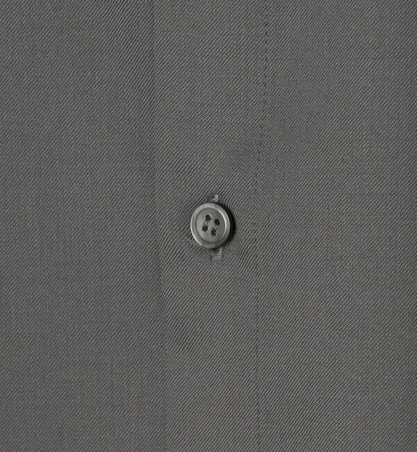 GALERIE VIE「ウォッシャブルギャバジン スタンドカラーシャツ」|シャツ・ブラウス|