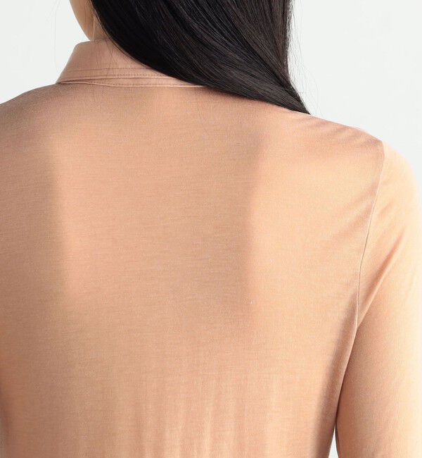 BACCA「シルクジャージーシャツカットソー」|シャツ・ブラウス|