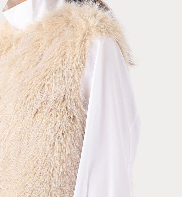 TOMORROWLAND BUYING WEAR「HERNO フェイクファージレ」|ダウンベスト・ベスト|