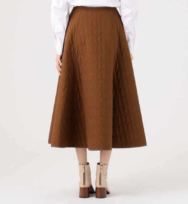 TOMORROWLAND BUYING WEAR「UNION LAUNCH キルティング フレアスカート」|フレア|