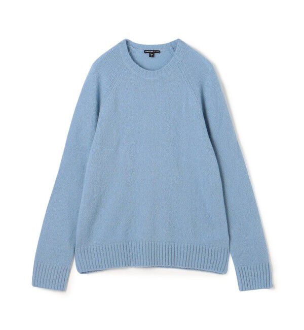 JAMES PERSE「ライトテクスチャードカシミヤ ラグランスリーブプルオーバー MLTC3705」|ニット・セーター|63 ライトブルー
