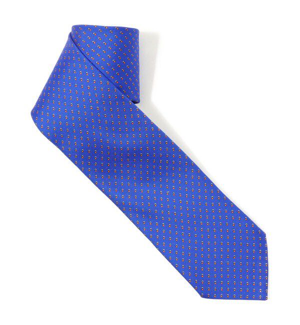 TOMORROWLAND GOODS「STEFANO BIGI シルクプリント 小紋柄 ネクタイ」|ネクタイ・蝶ネクタイ|66 ブルー系